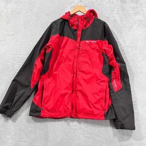 Helly Hansen Jacket Women's XL Red Performance Helly Tech‎ Rain HYVENT Hooded